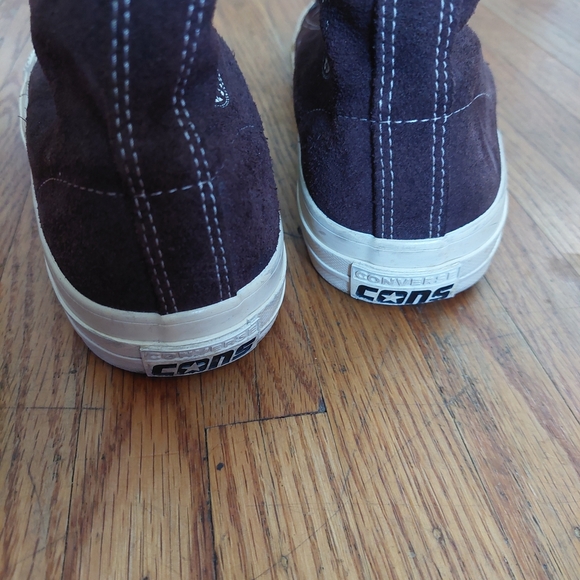 Converse Men's High-Top Sneakers - Brown Sz 7 Chuck Taylor Pro Suede     (Bag C) - Picture 5 of 8